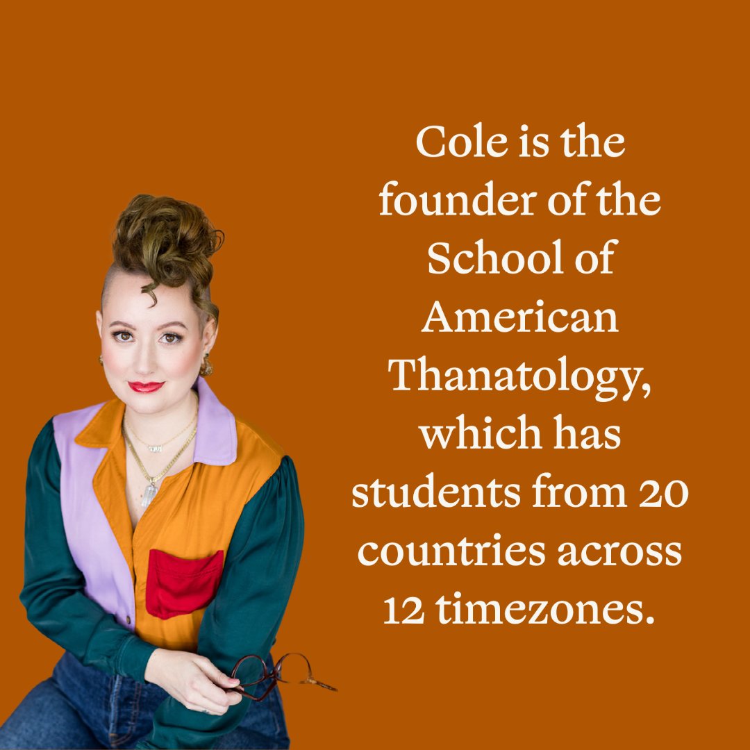 coleimperi's tweet photo. Meet Cole Imperi, the founder of The School of American Thanatology.
#schoolofamericanthanatology #deathwork #tanatología #deathcompanion https://t.co/IUXBEyORKi