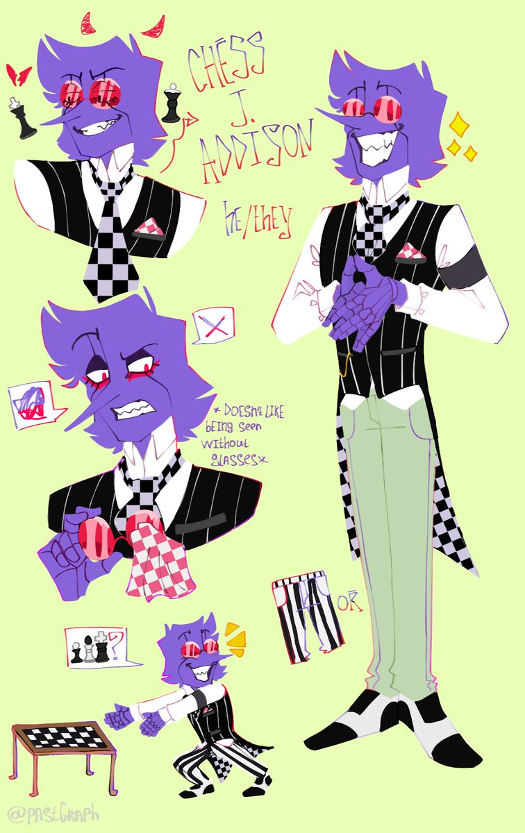 pastGraph's tweet image. finally I finished drawing a reference for him✨️
he has a two-faced and merkatilny character. Provides Swatch with reports and keeps order in the mansion so that all servants do their job
I hope you like it, because I tried👉👈
#AddisonOc #Addisona #Addison