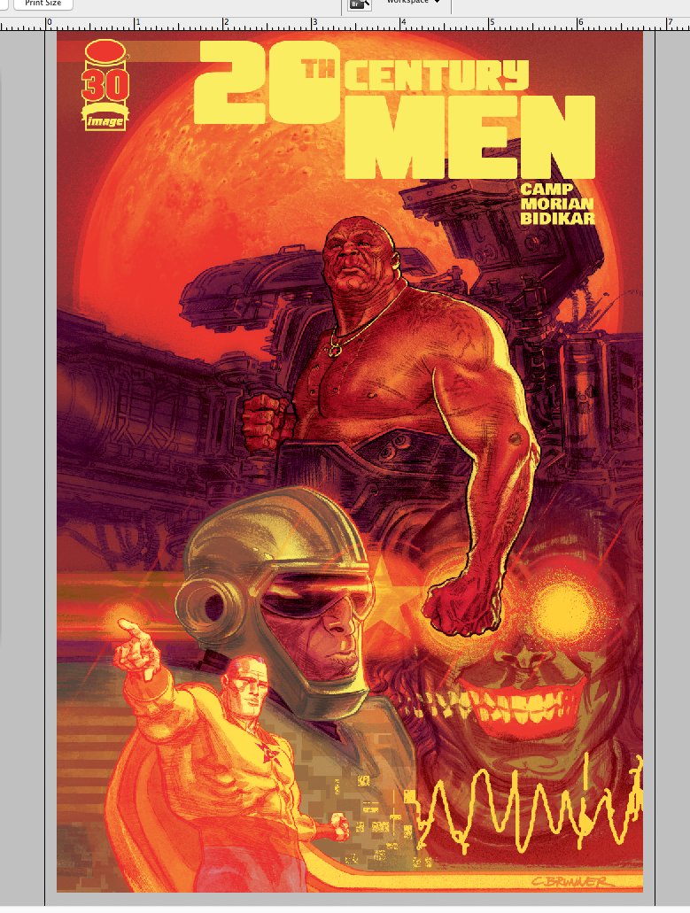 DenizCamp's tweet photo. 20th Century 5 is on FOC this Monday, 12/5!  

52 story pages. It's called PARADISE.  

A Cover (Morian) OCT220120 
B Cover (Brunner) OCT220121
Spawn Cover (Morian) SEP228055

Let your shop know you want one!

Check out a preview below ⬇️

@StipanMorian 
@adityab https://t.co/6eTdvt4pv6