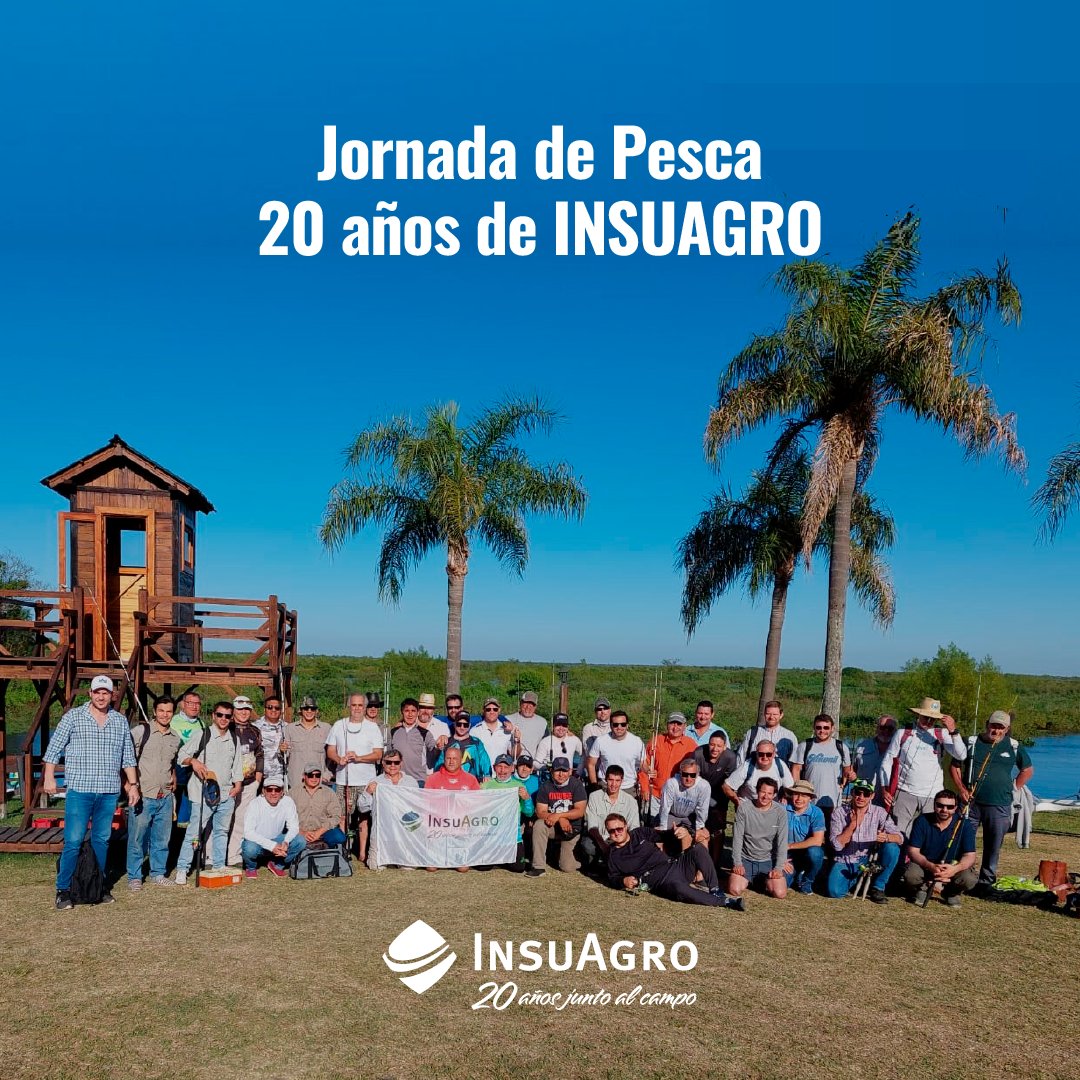 InsuAgro's tweet image. Hemos compartido una hermosa jornada de pesca y charlas en Esquina-Corrientes.

Les dejamos un poco de lo que hemos vivido y foto de los ganadores.
Gracias a todos por sumarse a una experiencia 🐠 

#Insuagro #jornada #pesca #encuentro #corrientes #esquina