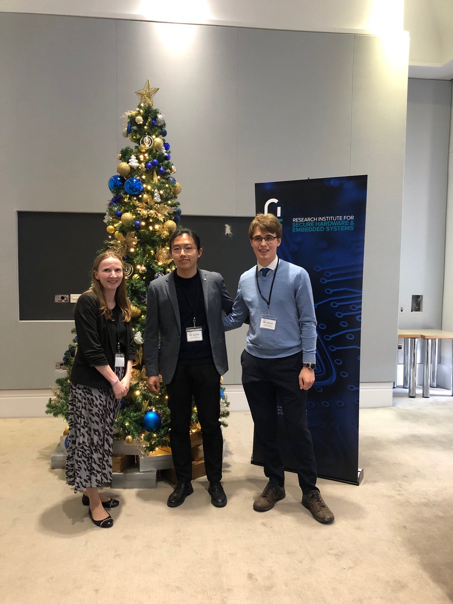 Congratulations to our #HardwareSecurity competition winners🏆 1st Samuel Stark, @Cambridge_Uni 2nd Tim Harrison, @QUBelfast 3rd Yuhang Hao, @QUBelfast