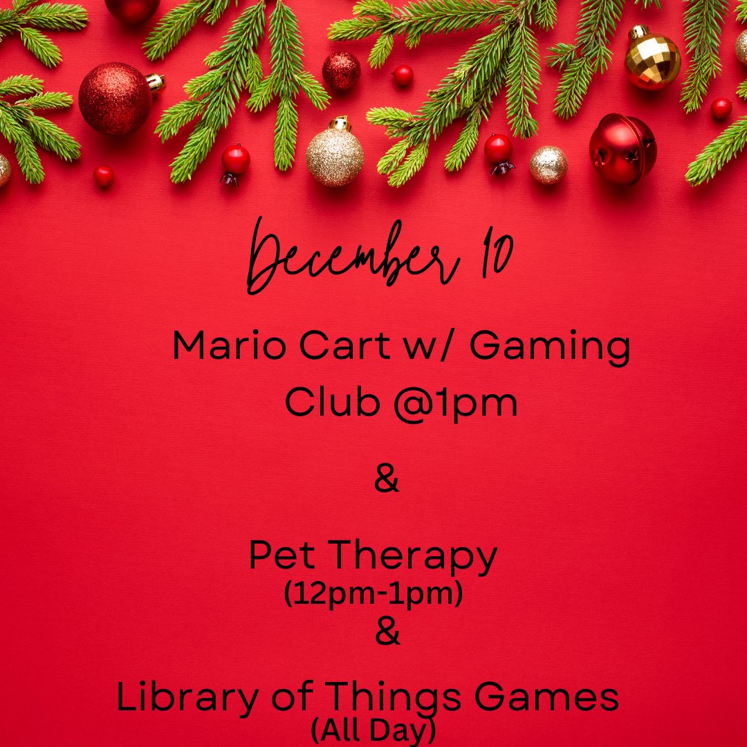 macphaidin_lib's tweet image. Final exams week is a stressful time, so #MacphaidinLibrary is offering a variety of de-stressing activities to help you get through!  Check out our 5 Days of Finals schedule and keep checking our social media channels for more details!

#5DaysOfFinals #DeStress #HolidayFun