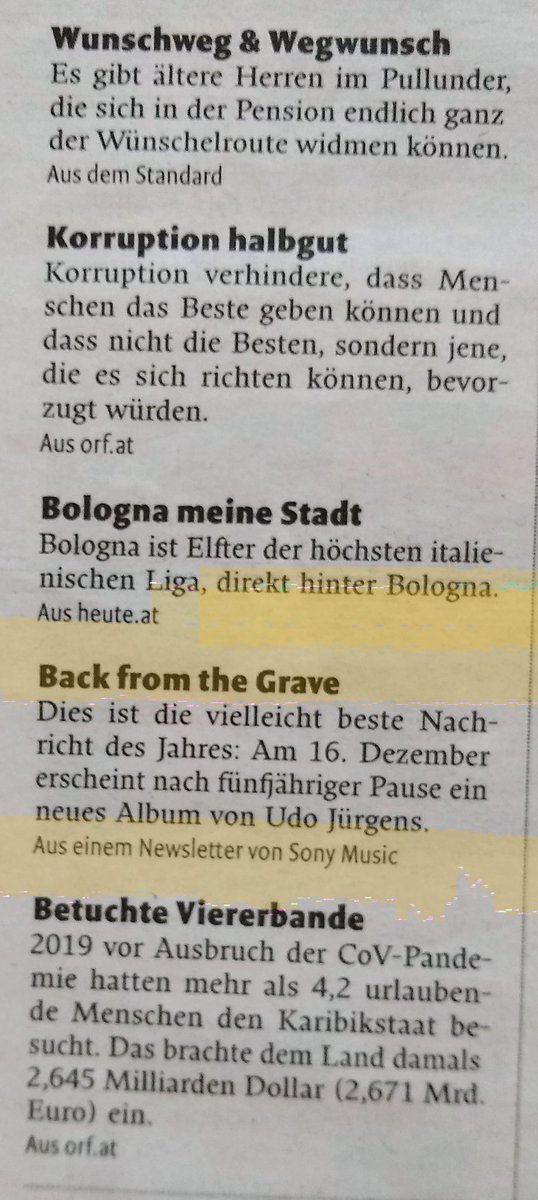 FritzDose's tweet photo. aus dem Falter 48/22 https://t.co/o71HOfM0jt