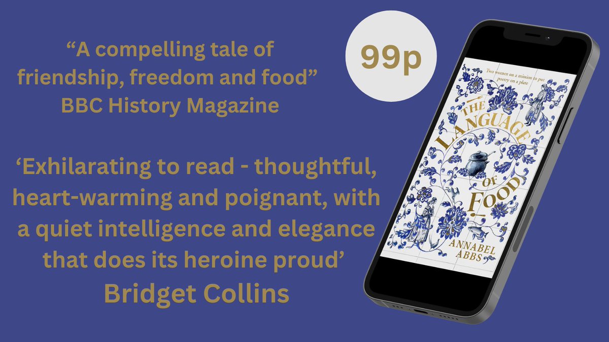 BookMinxSJV's tweet photo. ICYMI there's a HUGE eBook price drop on @annabelabbs brilliant #TheLanguageOfFood this month...

"Mouth-watering and sensuous, a real feast for the imagination" BRIDGET COLLINS

https://t.co/PB7KOA84oK https://t.co/umYkKbhdgq