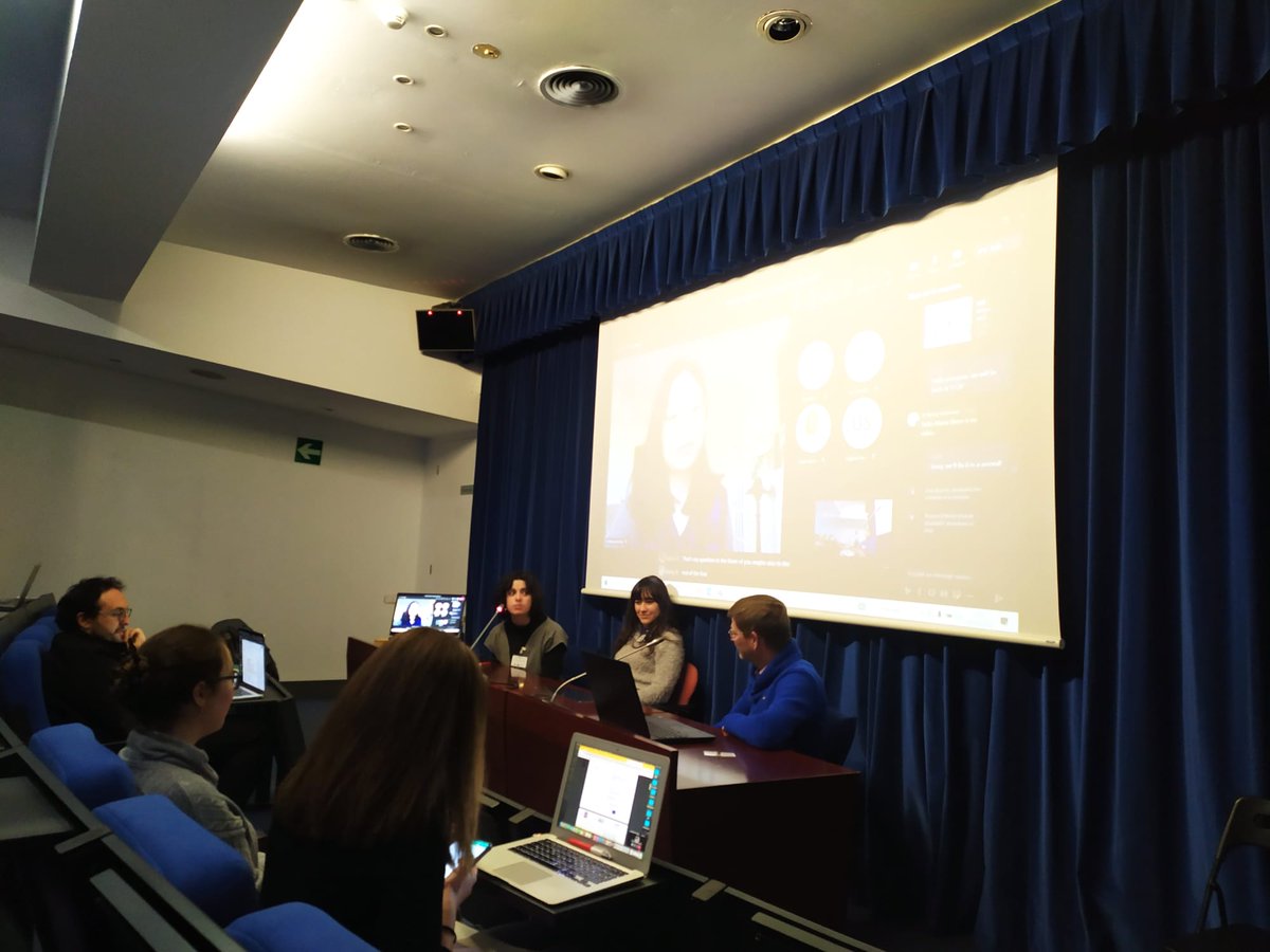 Greenscent_eu's tweet photo. #MartaBresciaZapata from @TransmediaCat presented her research on "#GreenConference for all: Guidelines for accessible and sustainable events"
We explored with her different ways to co-create sustainable and accessible events for all!
Thank you for the inspiring talk! https://t.co/qlwFzSYir7
