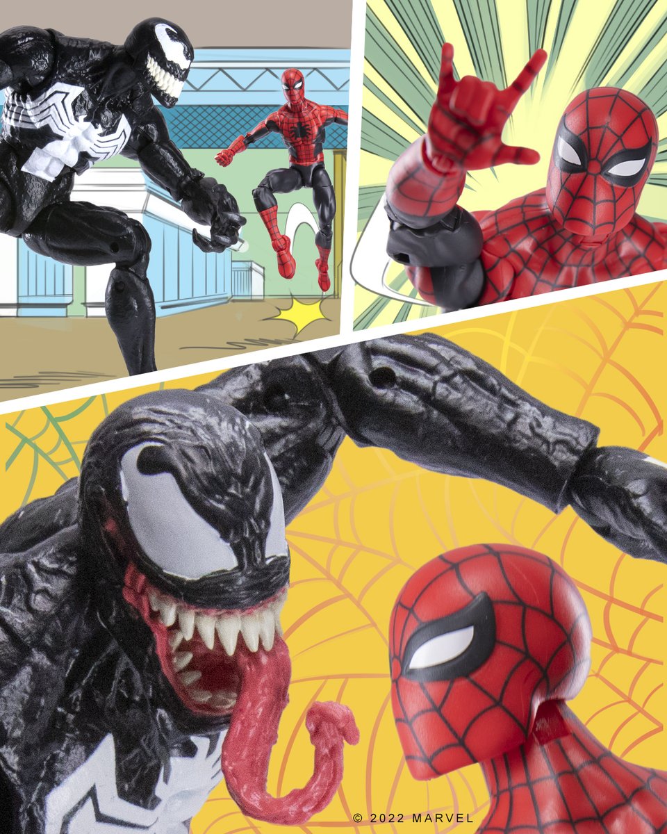MarvelLATAM's tweet image. ¿Cómo vas a terminar esta legendaria lucha entre Spidey y Venom? 🕷 🕸 

¡Busca las figuras coleccionables de @Hasbro! #BeyondAmazing