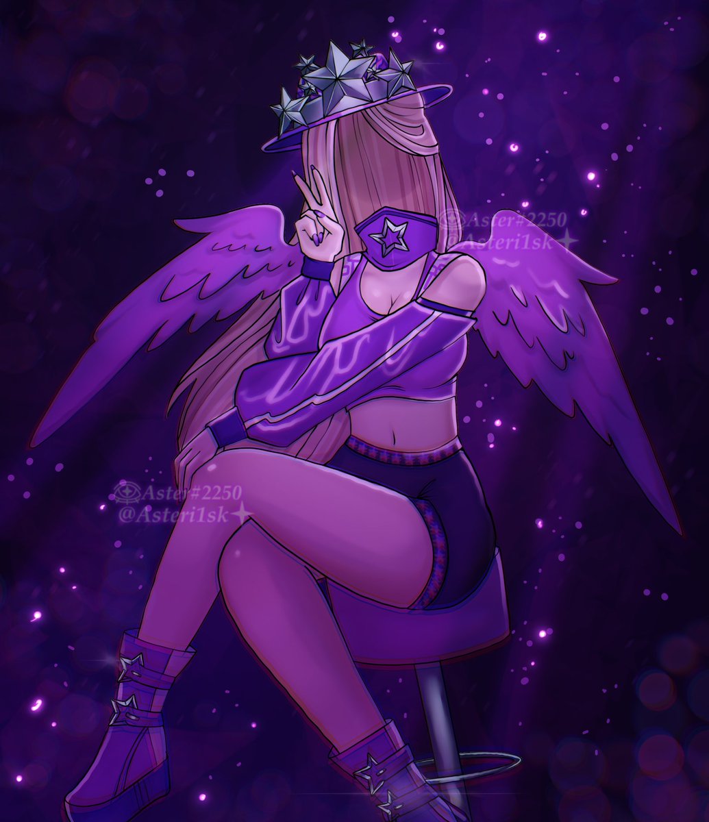 Asteri1sk's tweet photo. Huehuehue >:3 god i love purpple 😔👍 anyways heres the drawing + some bonuses #loriartcomp https://t.co/iLNJ01n3Ye