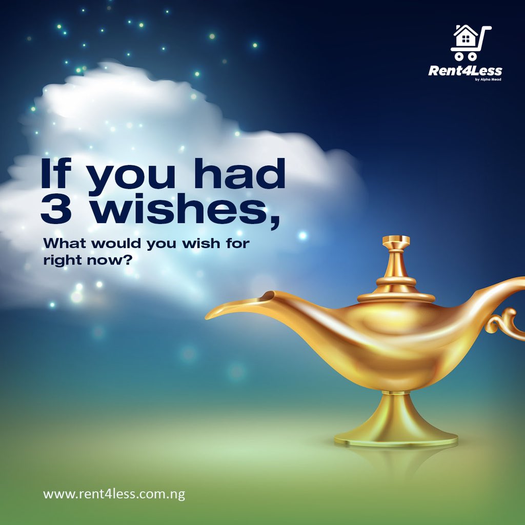 Rent4less_'s tweet photo. Drop your comments below, we might just be granting some wishes 🤷🏾‍♀️😊

#tgif #friday #weekend #happy #guiné #wishes #realestate https://t.co/CIRvChpF3S