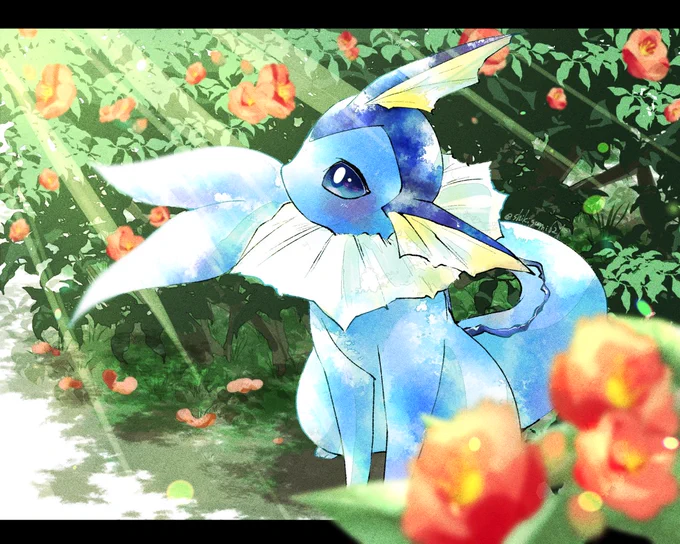 #シャワーズの日Vaporeon day 