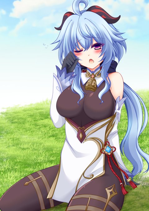 本日が甘雨さんのお誕生日!という事で滑りこみですがおめでとうございます!
 #甘雨生誕祭2022 #原神 