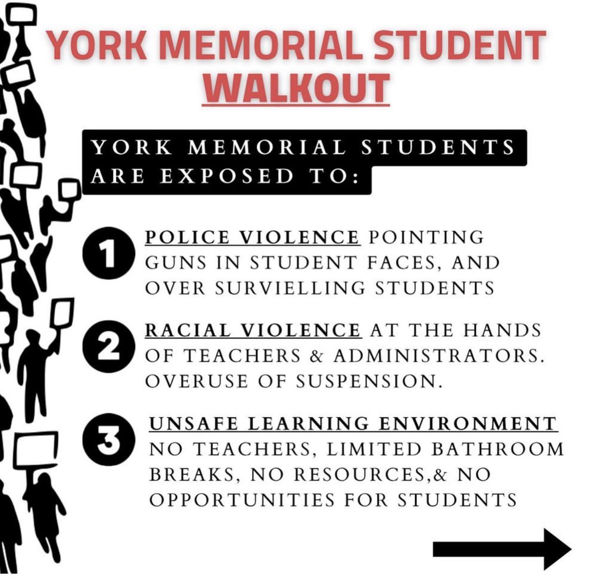 AndreaVasquezJ's tweet photo. @CTVToronto Listen straight from students today at 11am ⬇️⬇️⬇️ #MemoStrikes https://t.co/hwEuVsQHUK https://t.co/1ZAeHvQjDk