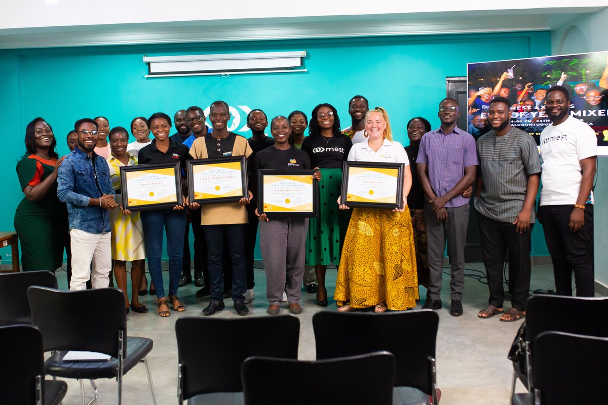 MESTAfrica's tweet photo. Last week, our final cohort of #MESTExpress startups delivered their final pitches, signifying their successful completion of the program.
Congratulations to everyone! It's been an eventful 20 weeks and we're excited to see what they will accomplish next. https://t.co/dzc1Qmh3p6