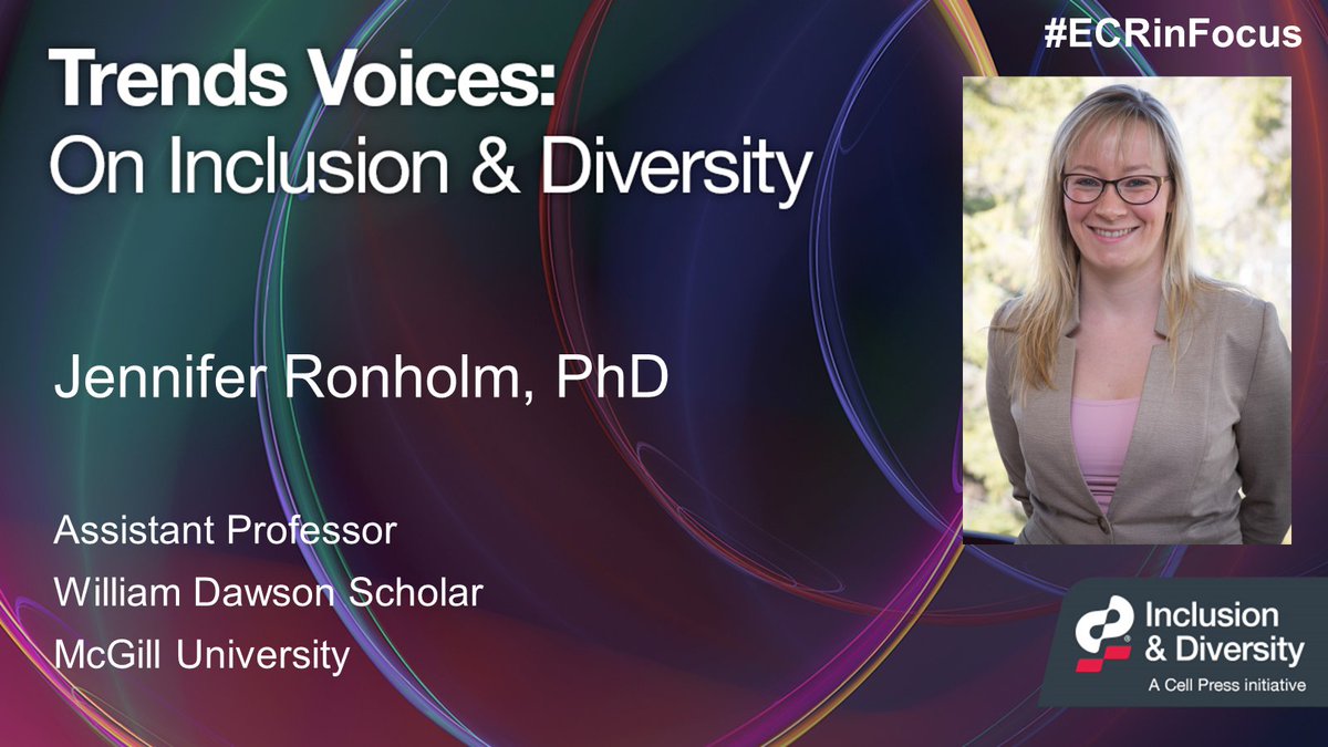 It's #ECRinFocus time! In this week’s spotlight, meet Dr. Jennifer Ronholm <a href="/jensomics/">Jen Ronholm</a> an Assistant Professor in Agricultural Microbiology <a href="/mcgillu/">McGill University</a> 

#WomenInSTEM #womeninscience #TrendsJournals