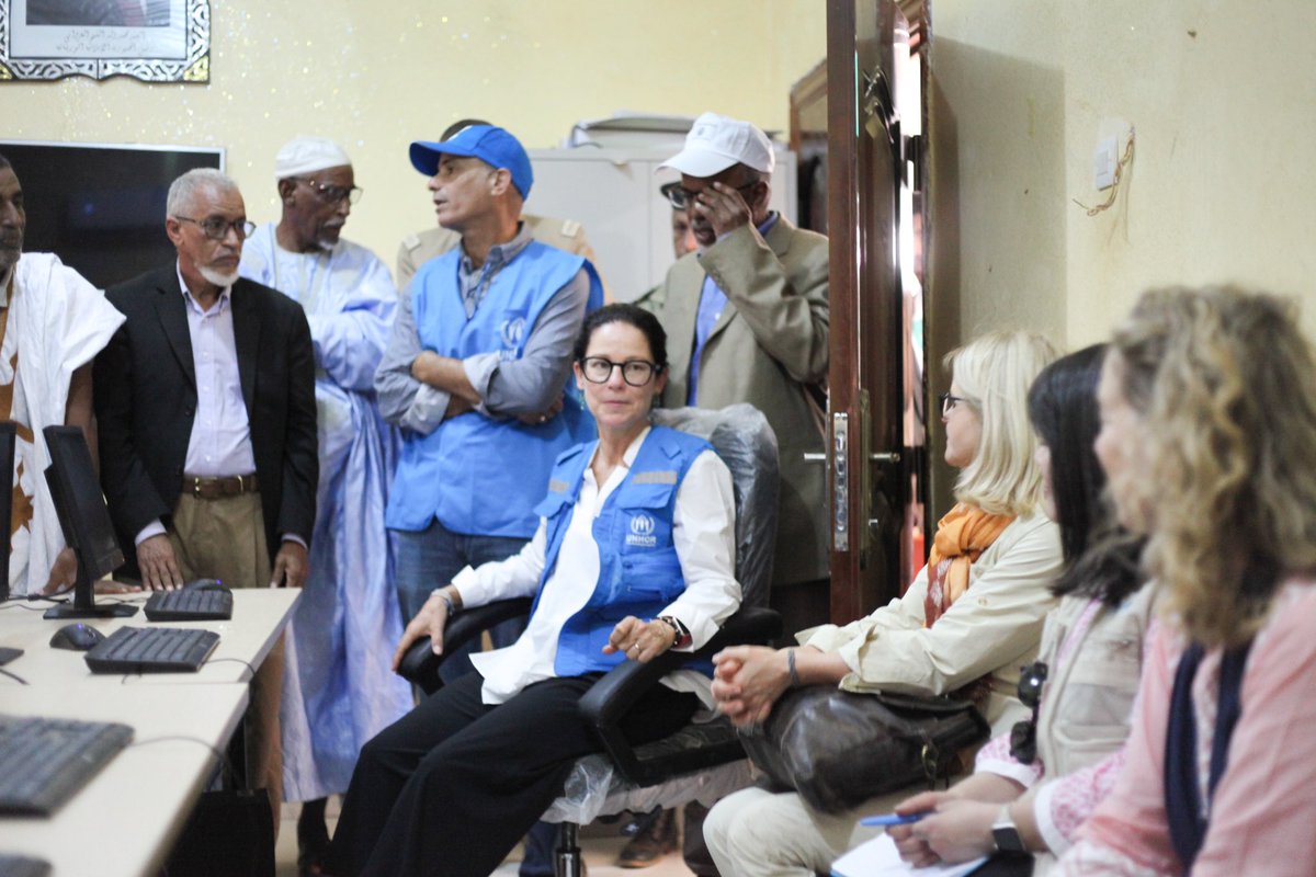 unicefmauritani's tweet photo. Une mission de haut-niveau en Mauritanie regroupant les responsables de @BMZ_Bund, @Refugees, @UNICEF et @WFP s’achève aujourd’hui après cinq jours de visite. https://t.co/VWVVNd7XC1
