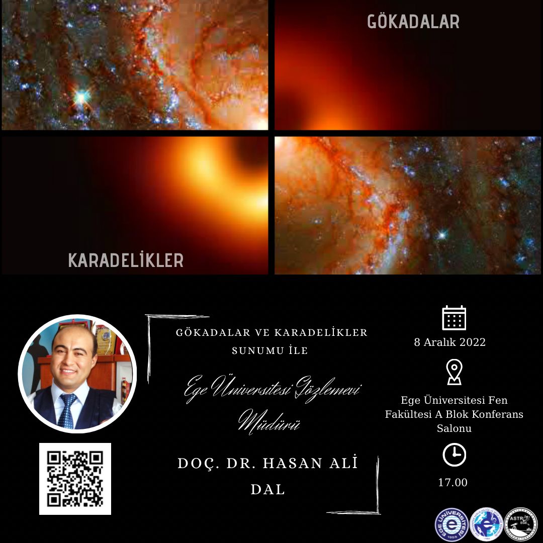 Ege Üniversitesi Astronomi Topluluğu (<a href="/euastroege/">AstroEge</a>)'nun misafiri olacağız. 8 Aralık 2022, Perşembe günü saat 17:00'da. Tüm meraklıları bekleriz.

<a href="/EUObservatory/">EU Observatory (EU Gozlemevi)</a> <a href="/Yoldas_Ezgi/">Ezgi Yoldaş ☆</a>