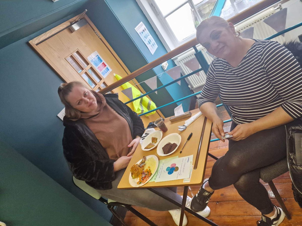 mbrolearn's tweet photo. Our very own 'Boro Restaurant' opened up it's doors today for one hour only at Multimedia Exchange!
Students from our ESOL classes planned, prepared and hosted their very own restaurant serving food to our staff and learners and we are stuffed!  Well done to all involved! https://t.co/ShkUtARNun