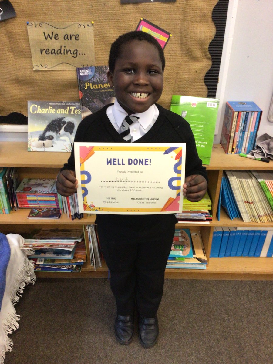 JacintaSCOS's tweet photo. A massive congratulations to our super scientist and class star of the week! Well done! #ClassStars #StCaths #StCathsScience #StCathsStarOfTheWeek https://t.co/O1sjpm9BaN