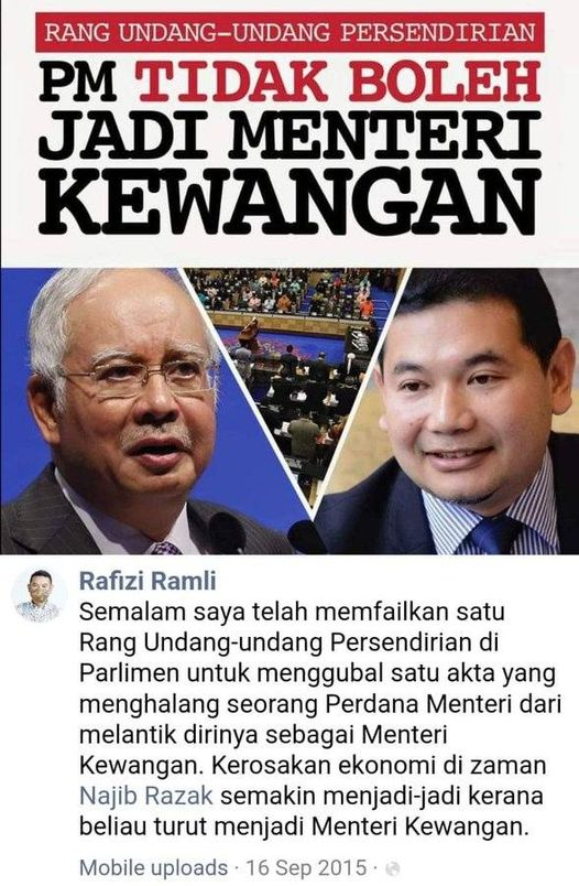 jezlai's tweet photo. LET'S REMIND RAFIZI WHAT HE SAID TO NAJIB ... opsss... RAFIZI FORGOTTEN TO REMIND ANWAR WHAT HE SAID TO NAJIB https://t.co/59UVP9t1U7
