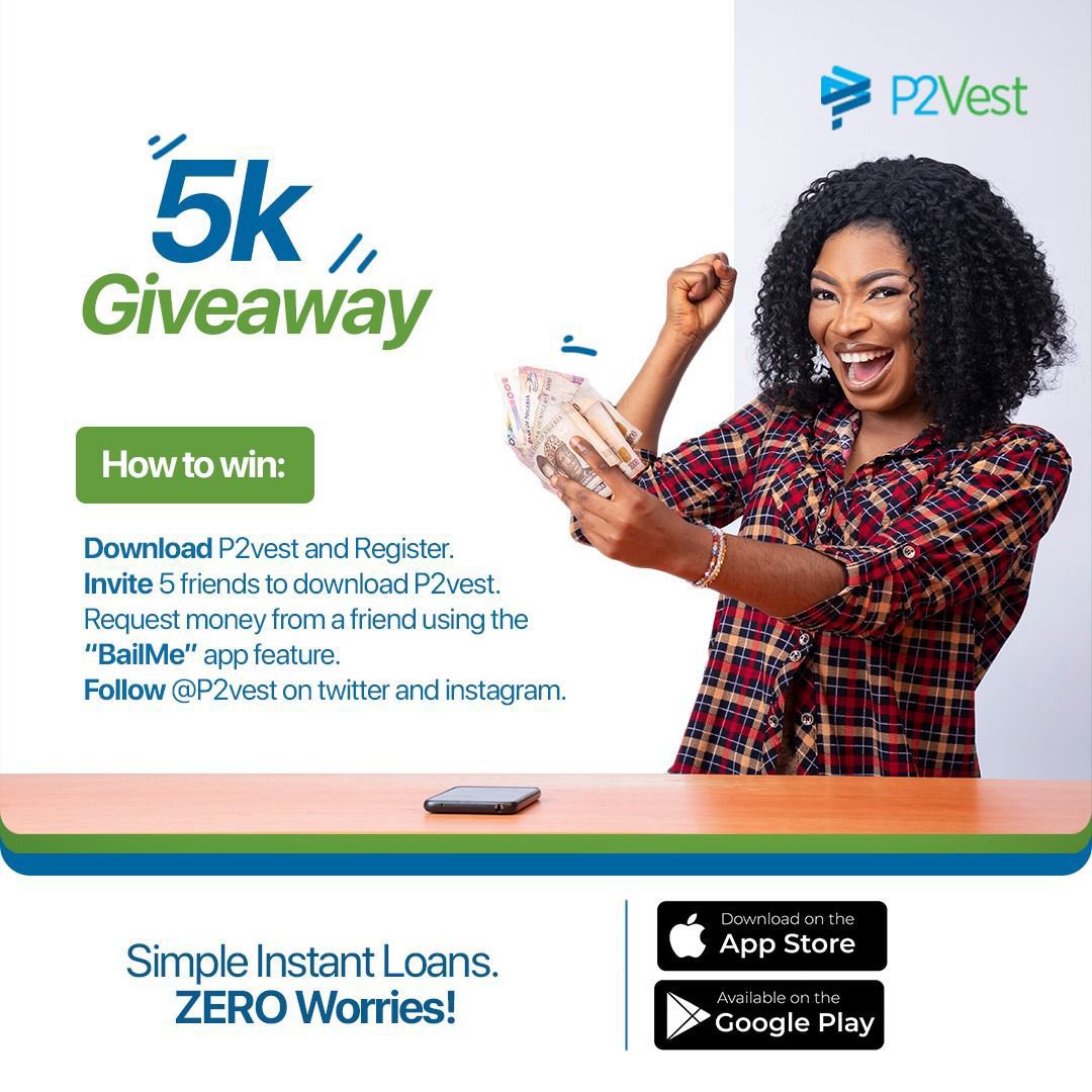 biig_johnn's tweet photo. No talk say i no do anything for you oo hurry and Register on P2vest and reply with your registered number,
Best of luck
#Win5KByUsingP2Vest https://t.co/6mzYHkG00L