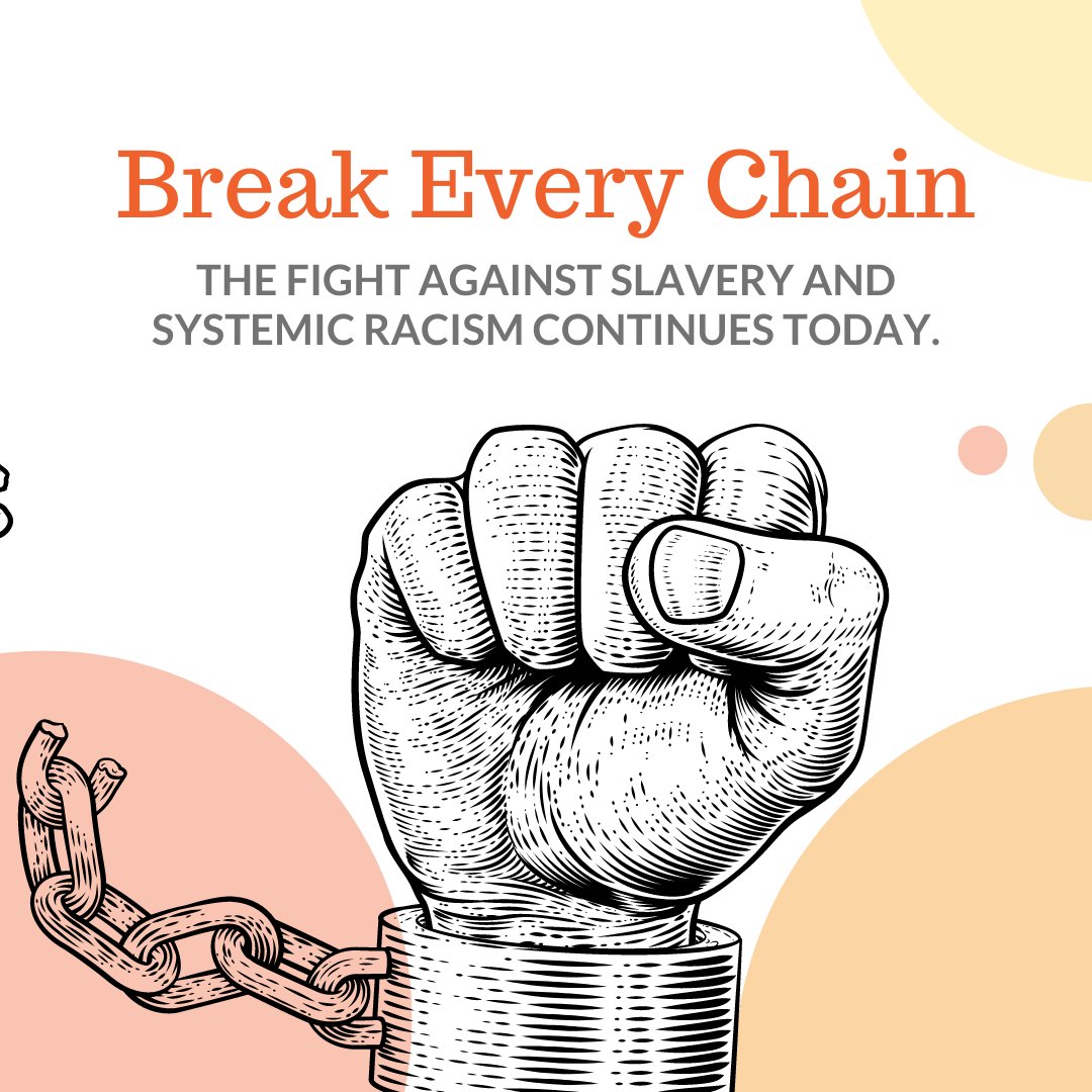 GettingToWeInc's tweet image. While the abolition of slavery was and is a momentous step forward toward progress, we still have the scourge of modern slavery like human trafficking across the world. Awareness and social consciousness are the first steps in creating better humans for other humans.