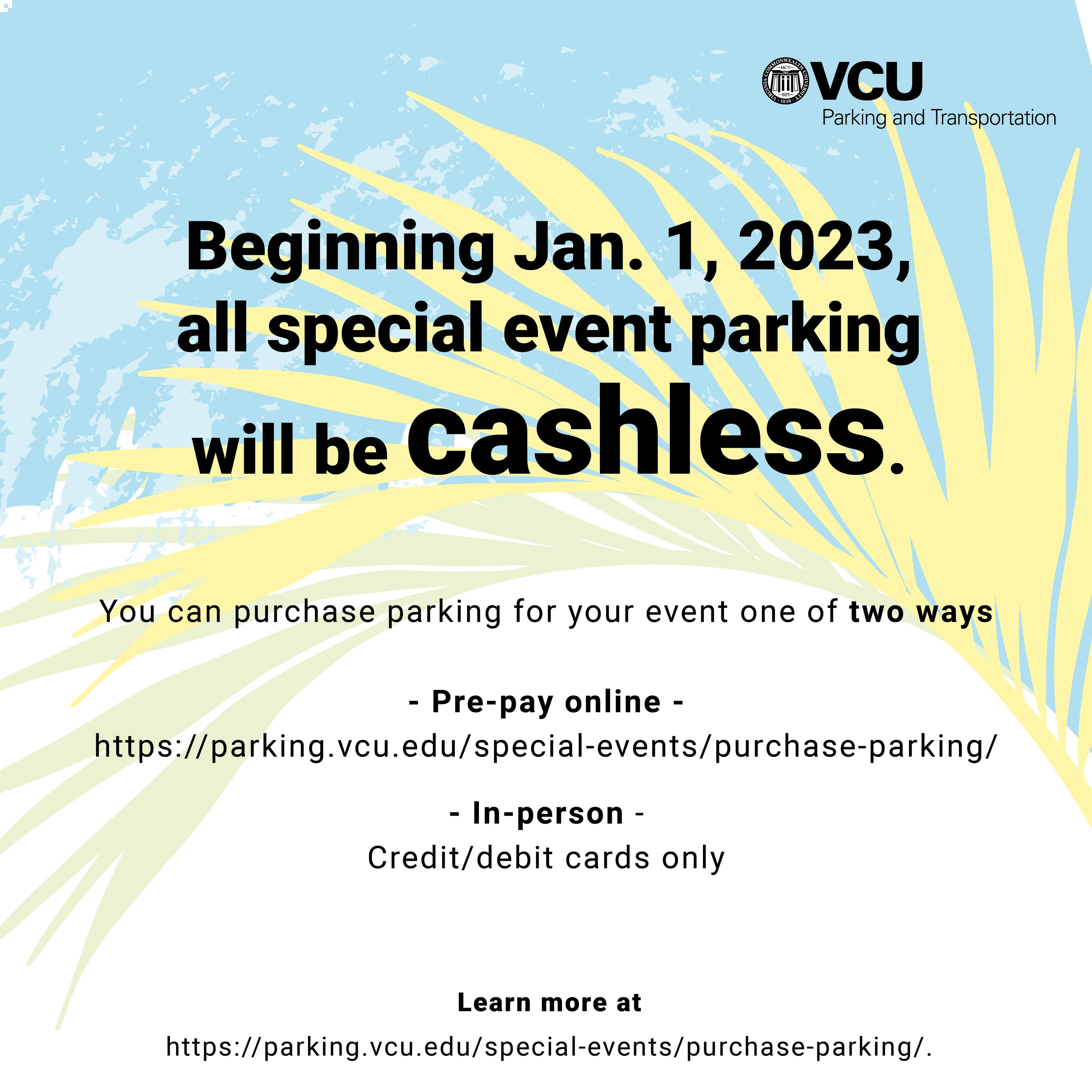 VCU Parking (VCUParking) / Twitter