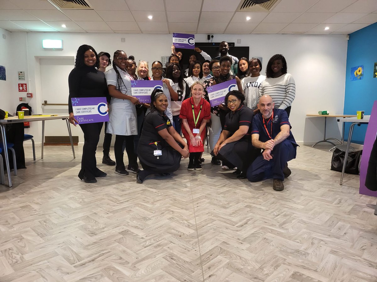 LGT_HCSWs's tweet photo. The Care Certificate ceremony was completed today at UHL site. All together 45 HCSW have completed the Care Certificate and we will like to say a big congratulations to them and a huge thank you to all who have supported them in achieving this.@LGT_amanda @LG_NHS @lgtjpeck https://t.co/G6G1PdX9Gp