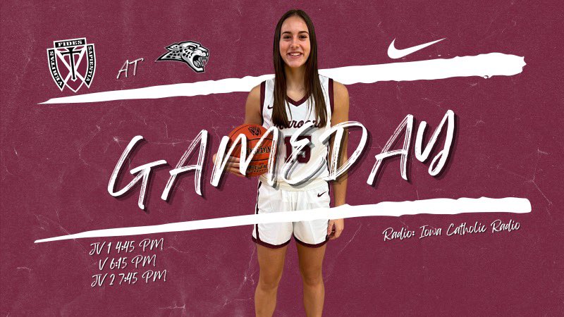 dchsgbb's tweet photo. GAME DAY!!!
@ Ankeny Centennial
4:45pm JV1Girls &amp; 10th Boys
6:15pm Varsity Girls &amp; 9th Boys
7:45pm JV2 Girls &amp; Varsity Boys

🖥 https://t.co/1BAU8fM8AY
Iowa Catholic Radio

$5 cash &amp; on site swipe tickets 

Gold out in support of childhood cancer awareness https://t.co/qPj4gRrDOm