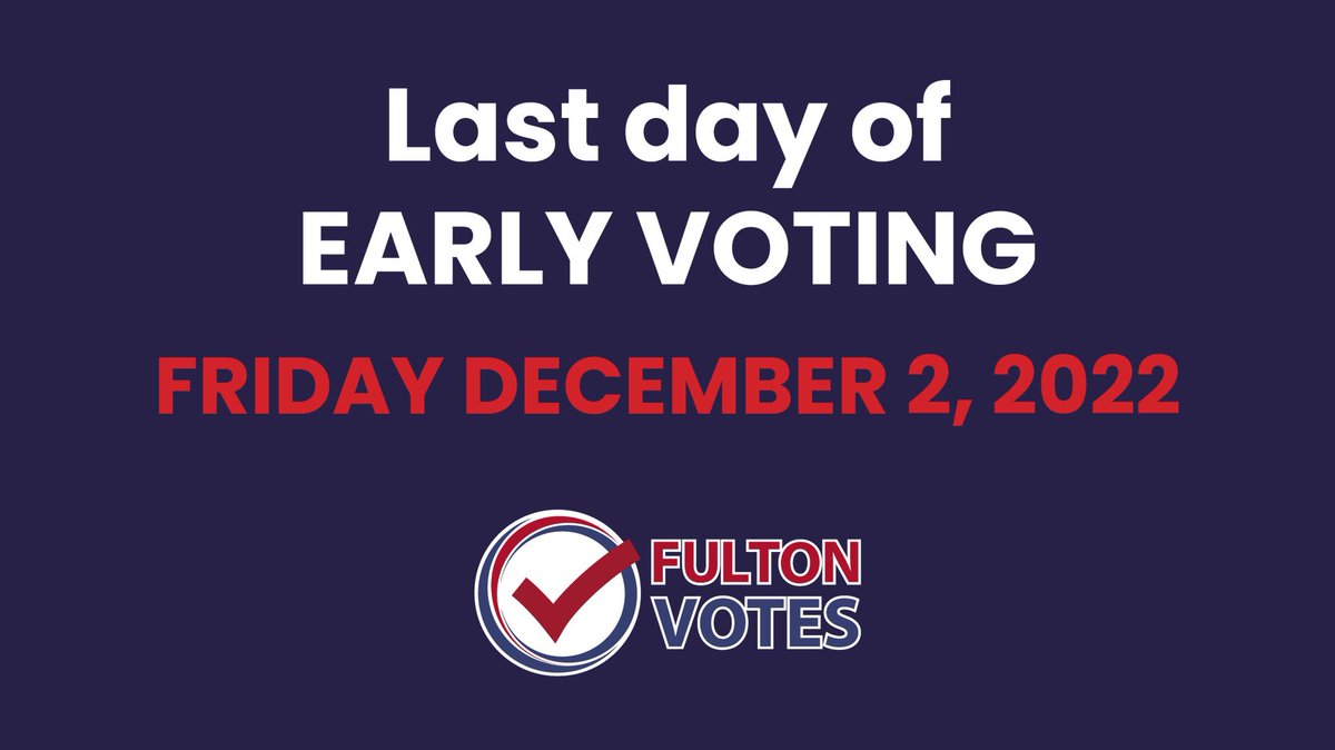 FGTV's tweet photo. #FultonVotes Indeed! Wowza! 🗳️Checkout these dedicated residents in line for #EarlyVoting at the Joan P. Garner Library at Ponce De Leon. Fulton has 2️⃣4️⃣ locations for your early voting convenience. Be in line by 🕖7PM. @FultonInfo #GARunoff #PostTheVotes 🍑#GAPol https://t.co/6wyhEmZVWD
