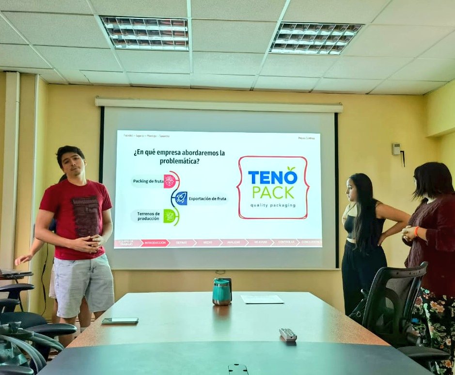 #FelizViernes 🧐 Mira ‼️ Tuvimos la presentación de proyectos de Mejoramiento Continuo, aplicando metodologías DMAIC en empresas de la región 👌 

#ICIUTalca #IndustrialUTalca

<a href="/ingUtalca/">Ingeniería UTalca</a> 

#UTalca #Curicó 📍