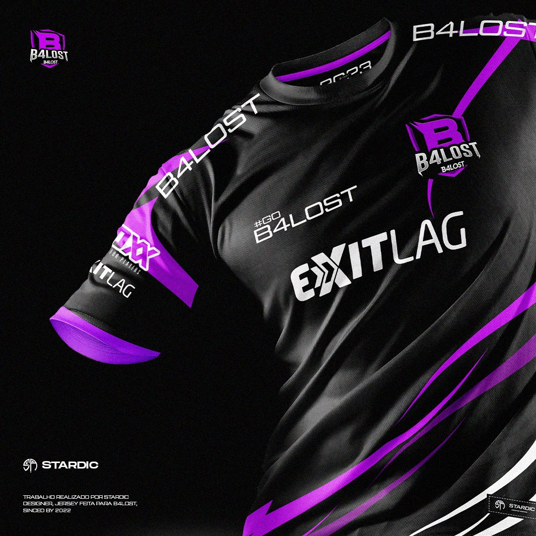 B4lost1's tweet photo. É oficial, o manto da b4lost está finalizado!

Nos dá b4lost nos unimos com o stardic e criamos o novo uniforme da organização, espero que gostem pois foi feito com carinho pensando em vocês!

#goB4 https://t.co/gzPyifVGAC