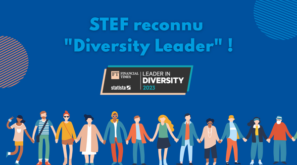 🚀 STEF reconnue “Diversity Leader” par le Financial Times.
📊 Une enquête réalisée auprès de 100 000 employés en Europe.
🙌 Ce classement récompense nos engagements en faveur de la #mixité, de l’intégration des personnes en situation de #handicap et l’#insertion pro des jeunes.