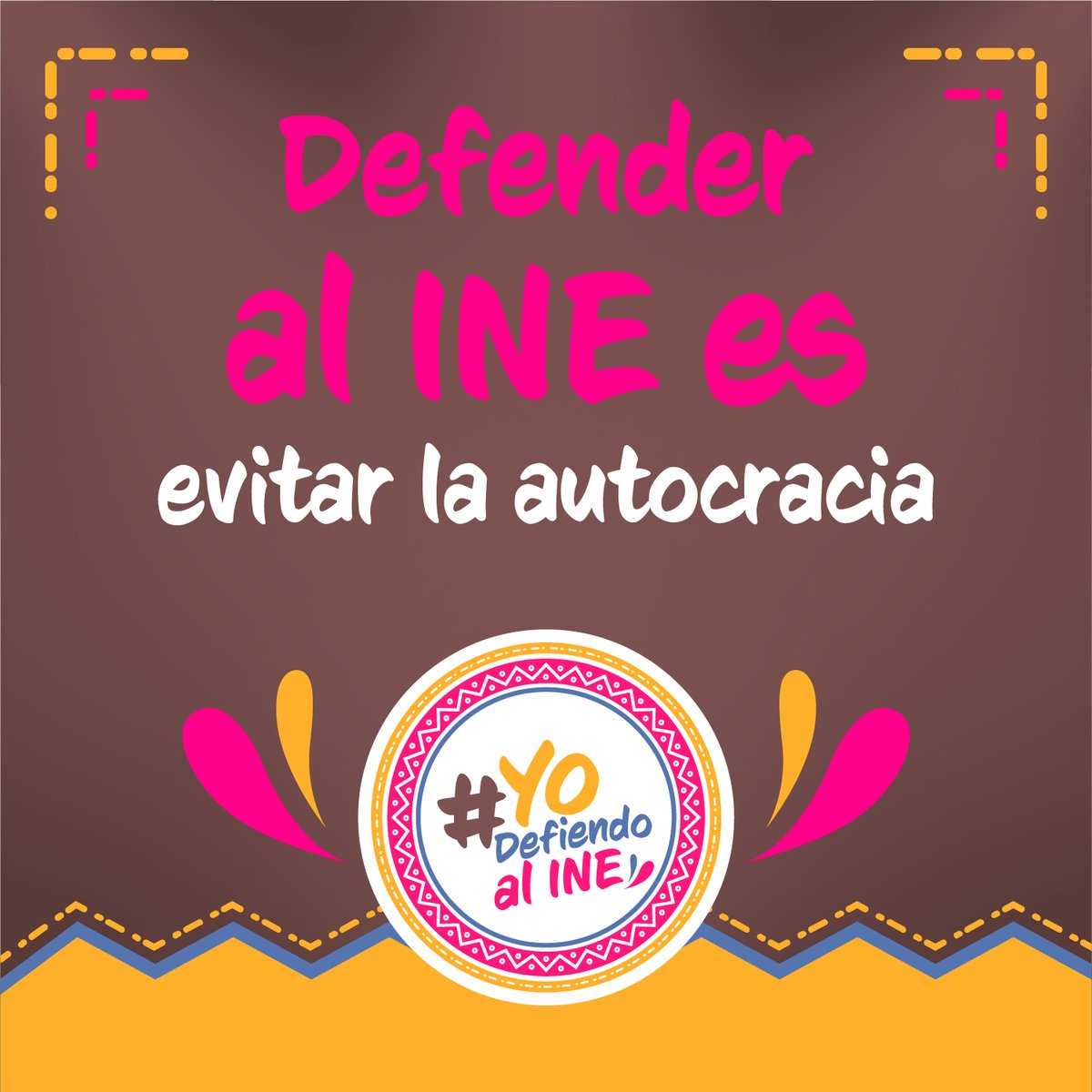 Apostemos por un árbitro neutral, que garantice las elecciones y contiendas justas entre los partidos políticos. 🗳🇲🇽 #YoDefiendoAlINE #YoConfioEnElINE ¡Defendamos al @INEMexico! 👇 yodefiendoaline.mx