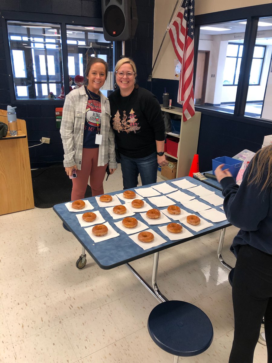 Thank you everyone for your participation and promotion of our donut day yesterday. This sale increased the Giving Tree fund by $442!