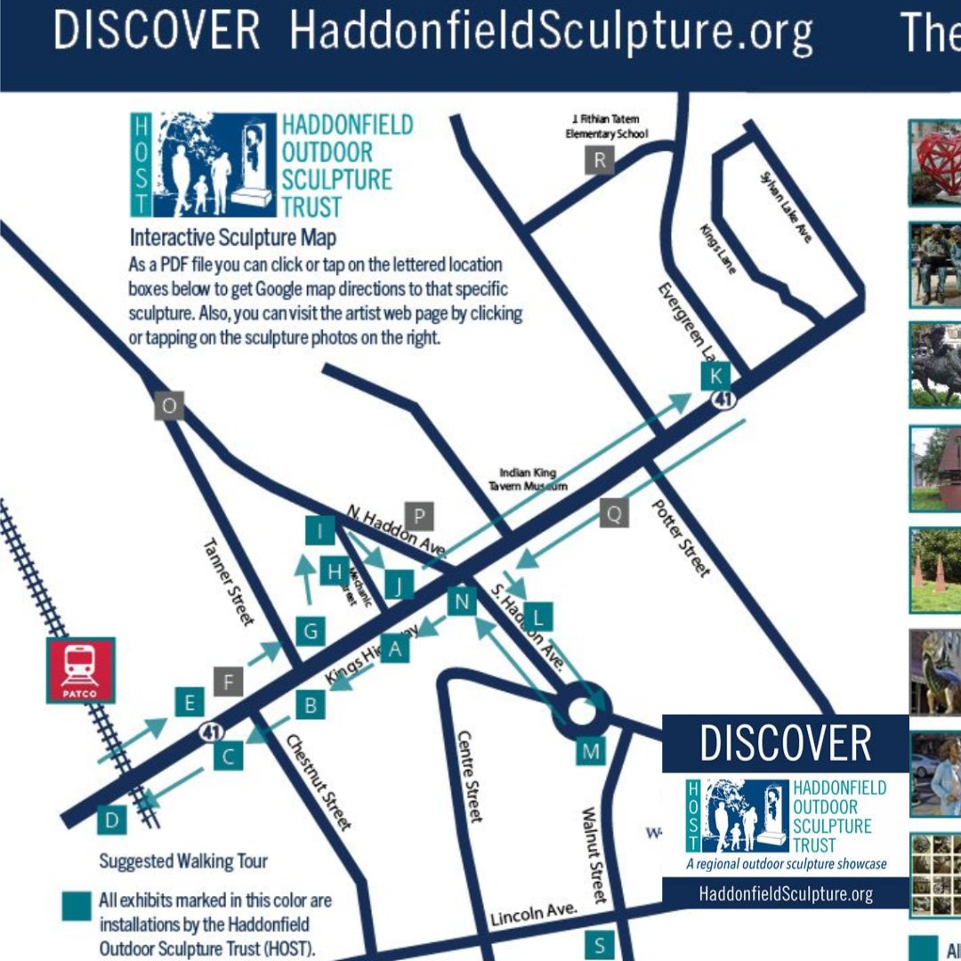 host08033's tweet image. Happy December! ❄️

The walking tour is perfect for getting your steps in, even during the cold winter months.

For more information, visit: haddonfieldsculpture.org/sculpture-map/