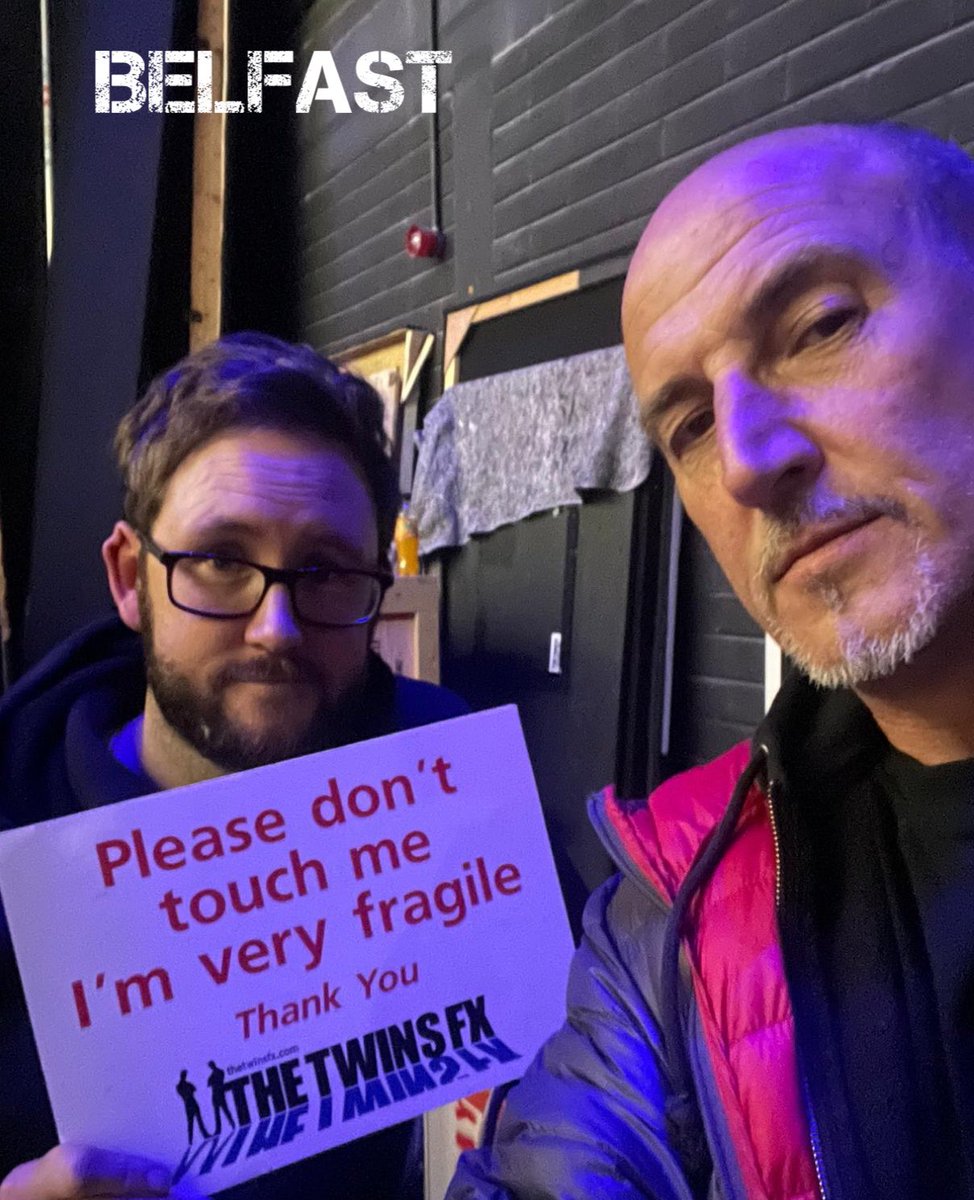 theillusionists's tweet photo. Some of this weeks teams…. #itsahugeyear #twinsfx #bigprop #christmas2022 #newcastle #nottinghamm #woking #nottingham #belfast #crossroads #panto #pantomime @thetwinsfx @transamtrucking @XRoadsPantos https://t.co/Llz8klTwr7