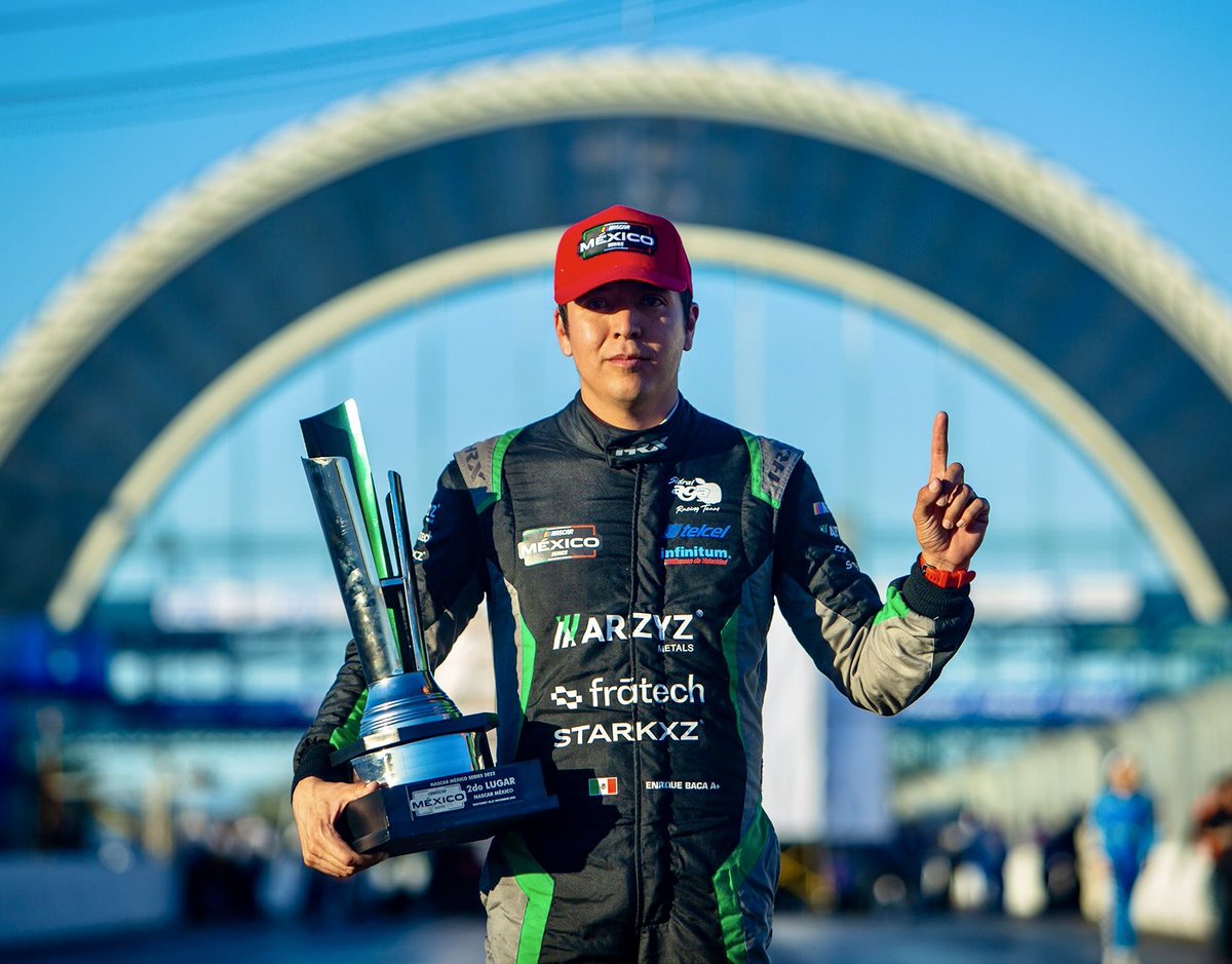 Femadac's tweet photo. Podio en casa, @ebaca11 consigue el segundo lugar en la semifinal de NASCAR México en Monterrey: https://t.co/hg6cjMtsJf
☝️#ComisiónPista https://t.co/9re0B4IQaM