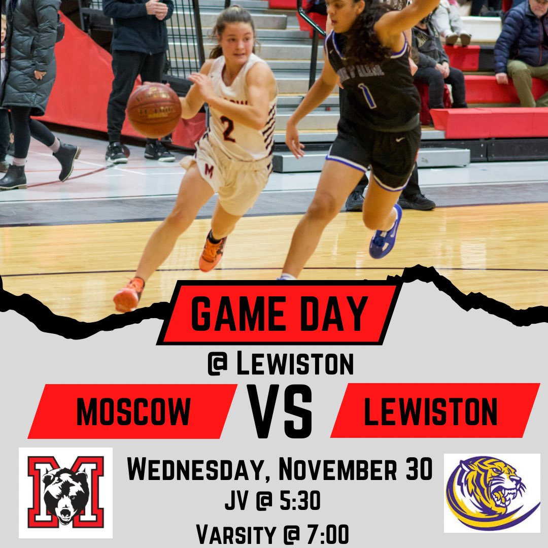 GAME DAY!

🆚: Lewiston (ID)
📍: Lewiston, ID
🕦: 7:00pm (PT)
💻: nfhsnetwork.com

#GoBears 🐻🏀❤️