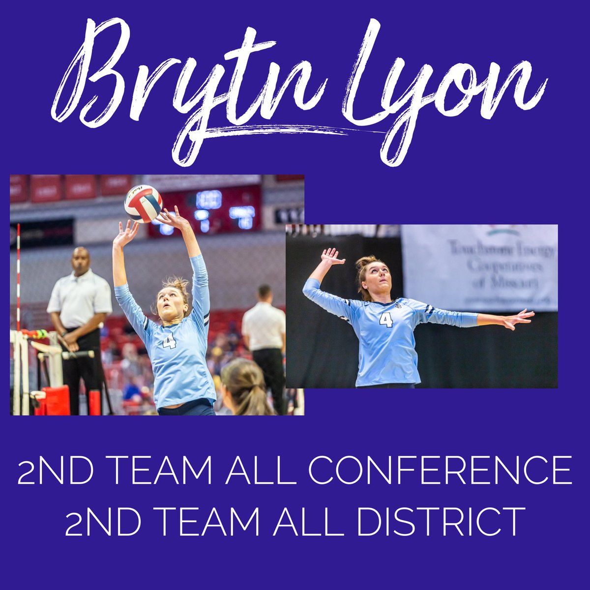 💙 Sophomore Brytn Lyon 💙