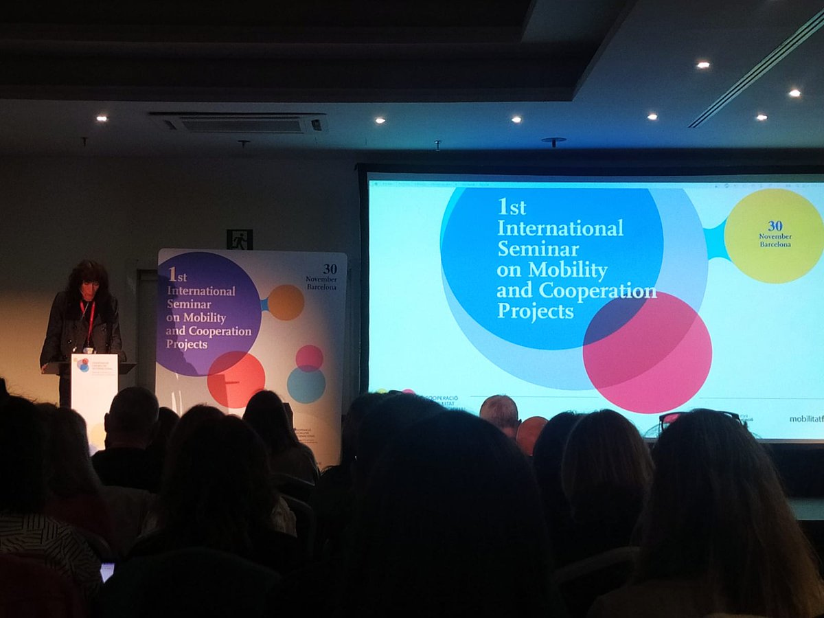 institutmvm's tweet photo. L'@institutmvm ha estat present a les 1st International Seminar on Mobility and Cooperation Projects #ErasmusPlus #FP #mobilitat #cooperació #CFGM #CFGS https://t.co/cvc0F832PF