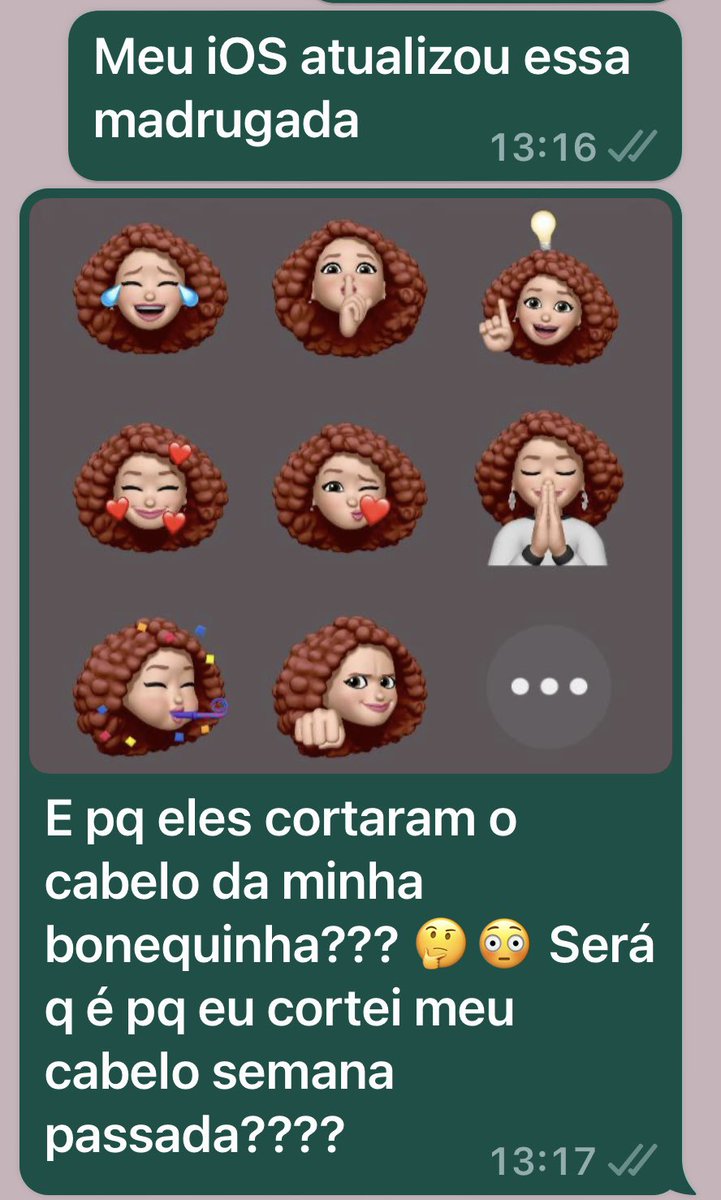 marcelapereiram's tweet image. Ñ curti 😂
#Memoji 
#ios1611