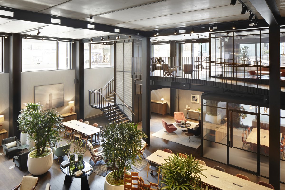 Element29AV's tweet image. DL78 is @derwentlondon&apos;s hybrid space for connection and collaboration, which is housed within their 80 Charlotte Street campus.

We worked alongside Knight Harwood to fitout the space, and now provide ongoing support services to Derwent London. 

#london #office #project