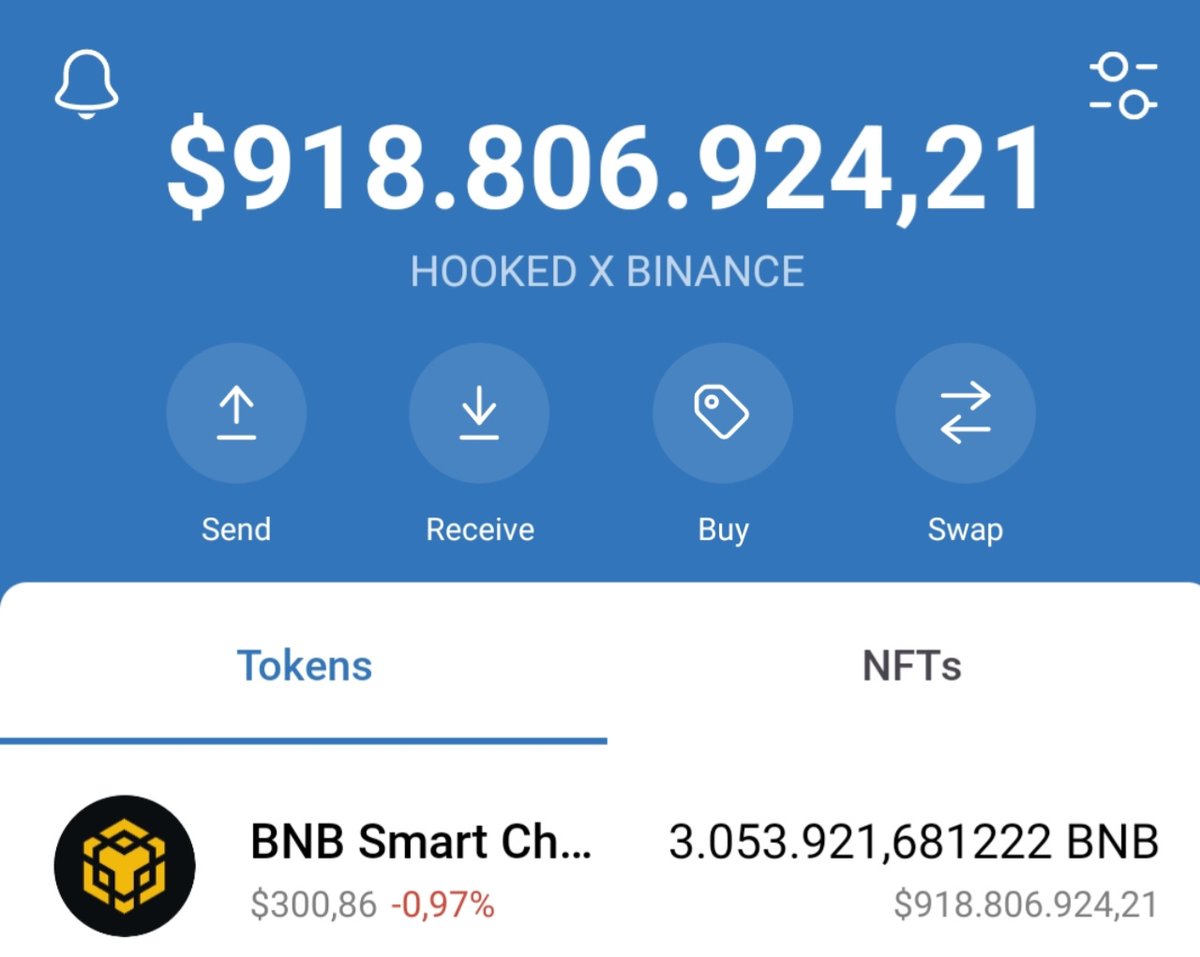 1000 participants will receive 0.1 $bnb each ($30) 🎉

🔰Giveaway 900,000 $bnb ￼

￼💙Retweet Pinned post
￼💙Follow us, RT this, Like
💙Drop your $BNB wallets below with proof 

🚀First Come First Serve
⏰End time: 72 hours ￼
#TrustWallet #Binance #TWT #BNB #BSC #NFT #airdrop