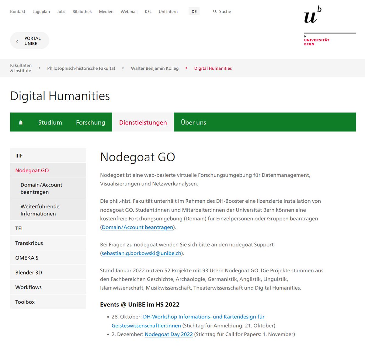 nodegoat's tweet photo. Join the @unibern nodegoat Day to learn more about how #nodegoat is used as a service for research and teaching. This year's event also involves presentations from various other #nodegoat projects.
Friday December 2, programme and registration: https://t.co/zUhLd3iv1U https://t.co/53YOnPLftc