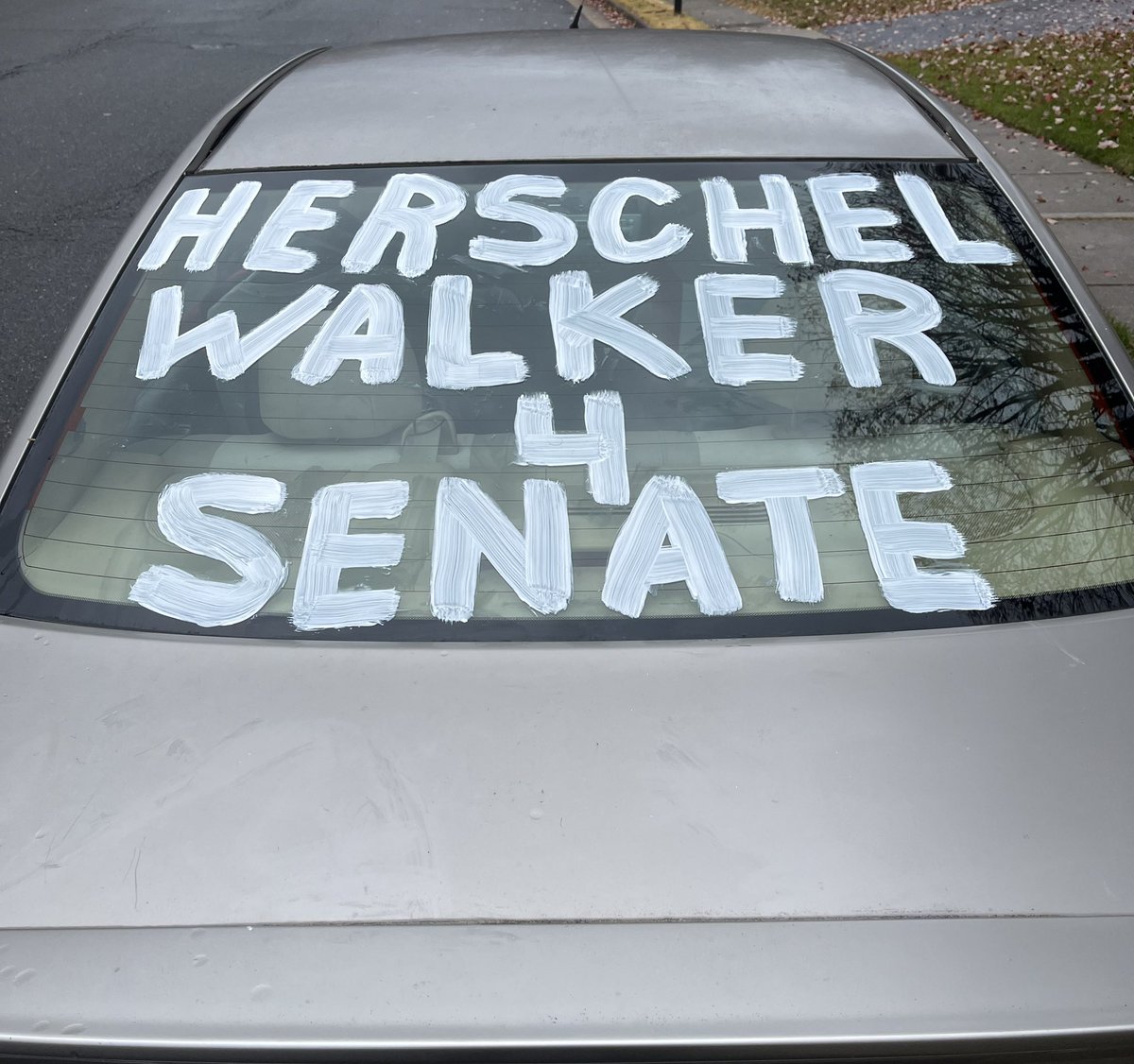 ScottPresler's tweet image. My car is packed &amp;amp; I’m on the way to Georgia. 

Make a plan to vote for @HerschelWalker.