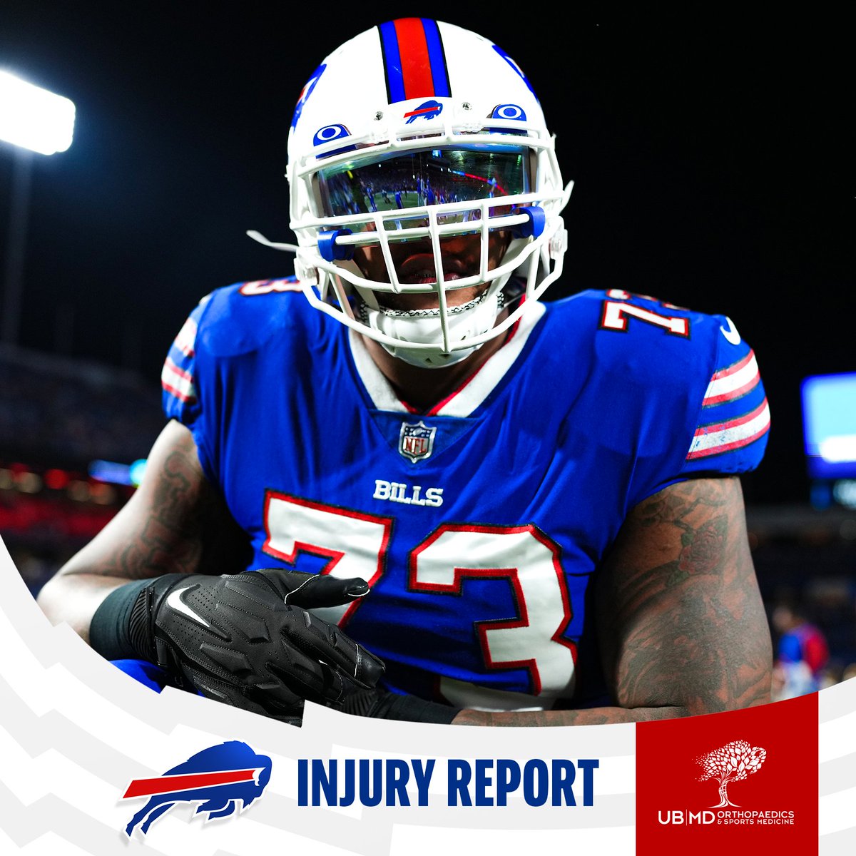Von Miller and Dion Dawkins are OUT for tomorrow’s game.

#BUFvsNE injury report: bufbills.co/31wJCh9