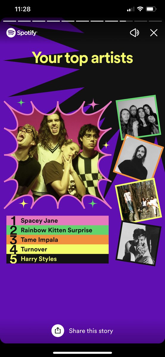 hurryharryx's tweet photo. @spacey__jane @RKSBandOfficial  @tameimpala @turnoverva @Harry_Styles  Only the best 🫶🏻 https://t.co/0EBZviIg3p