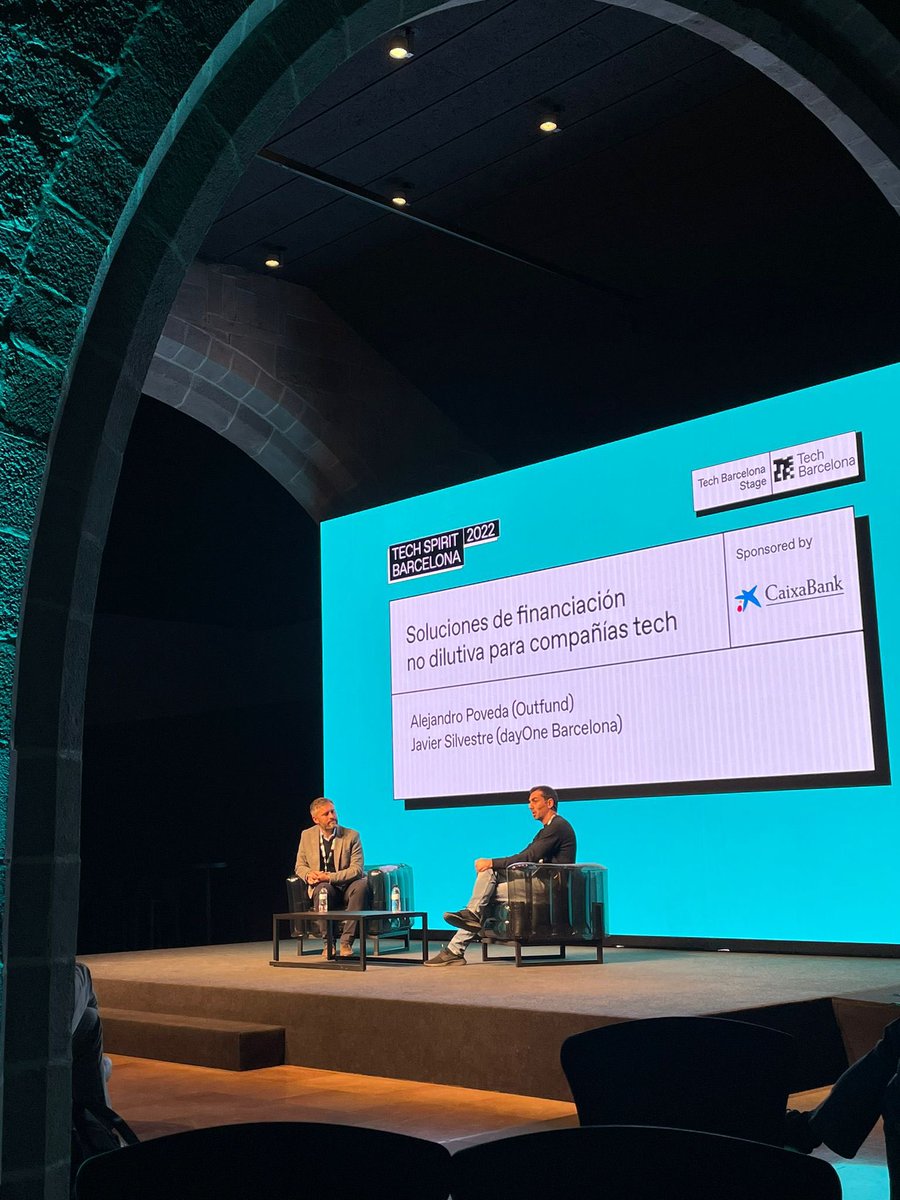 Having a great time at #TechSpirit. Knowing the inside out of Barcelona tech ecosystem