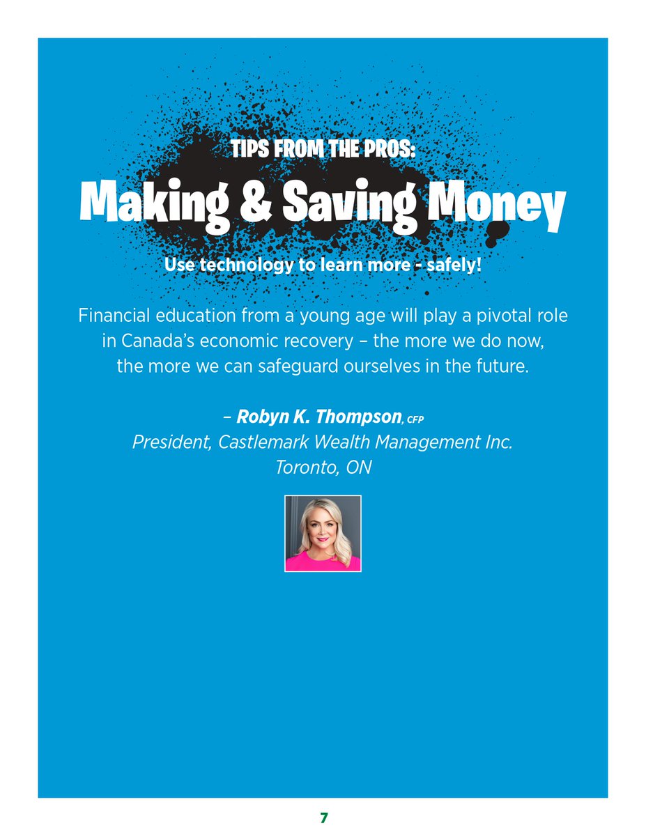 Advocis's tweet image. As Financial Literacy Month comes to a close, check out some great tips from the pros in our NEW Junior Financial Advisor - Teen Kit Edition! 

Special thanks to all our contributors for inspiring the next generation of advisors and #FinancialLiteracy champions! #FLM2022 #FAFA