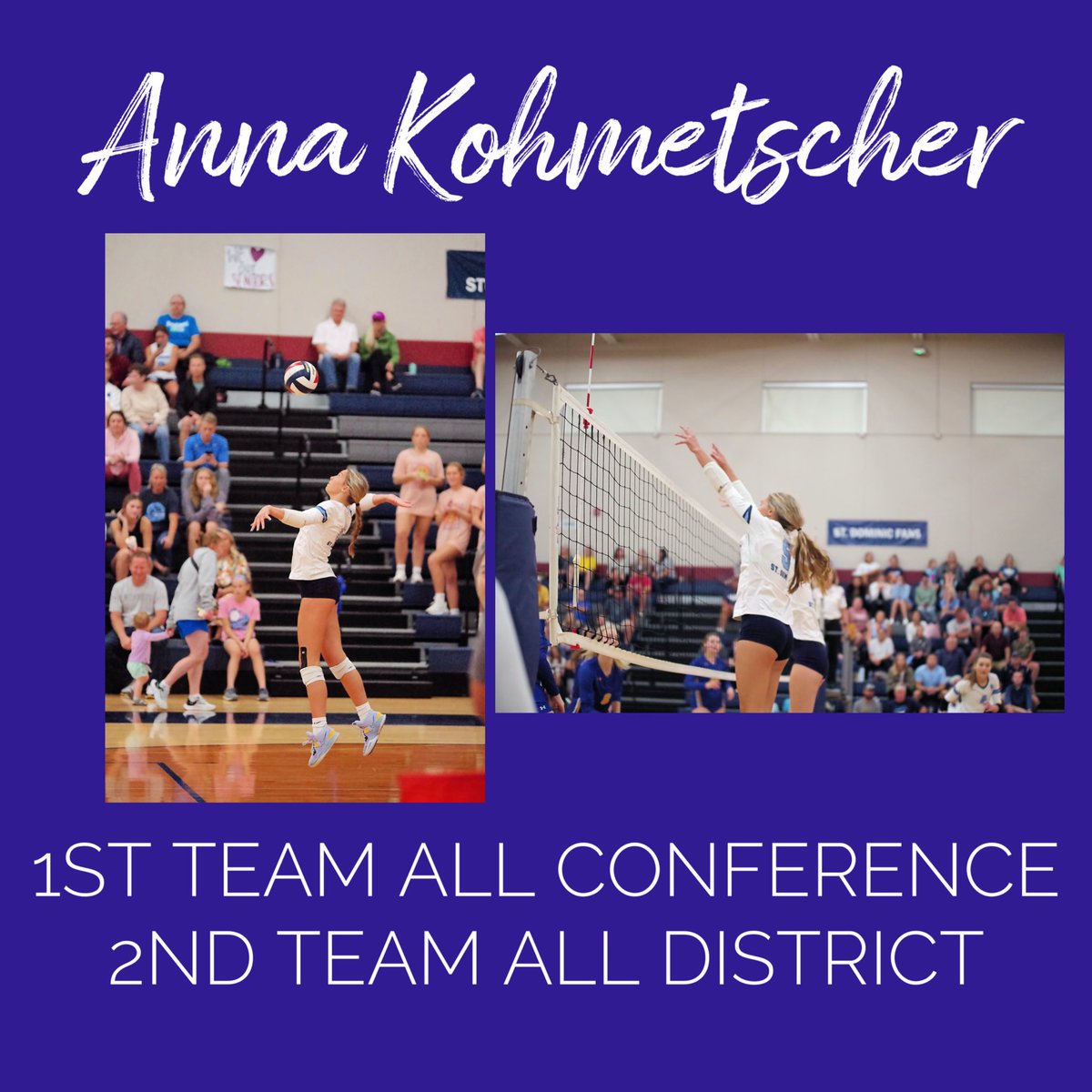 💙 Senior Anna Kohmetscher 💙