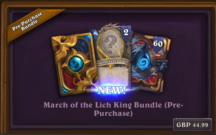 I'll be trying out some new cards in the Theorycrafting event tomorrow at 6pm CET:
hearthstone.blizzard.com/en-gb/news/238…

Also giving away 2 March of the Lich King Bundles!

To enter: 
-Follow
-Retweet
-Comment your favourite/most underrated card of the set

Will draw winners December 2nd!